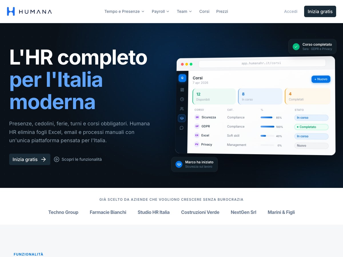 Anteprima di Humana HR